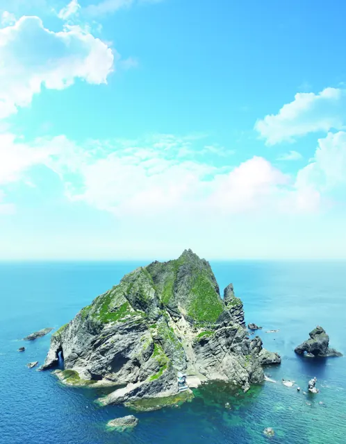 독도 서도 모습